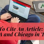 Citing Articles: MLA, APA, Chicago In-Text