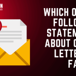 Which of The Following Statements About Cover Letters Is False?